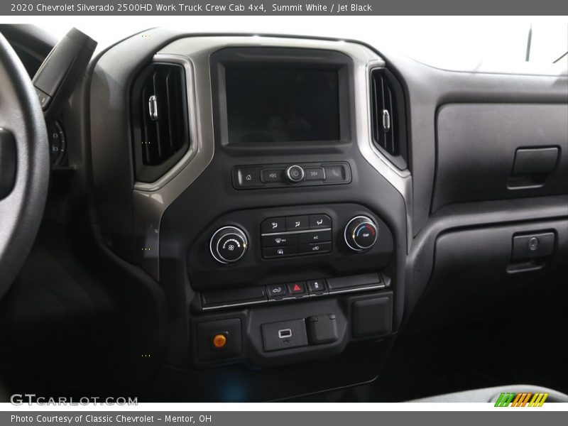 Summit White / Jet Black 2020 Chevrolet Silverado 2500HD Work Truck Crew Cab 4x4