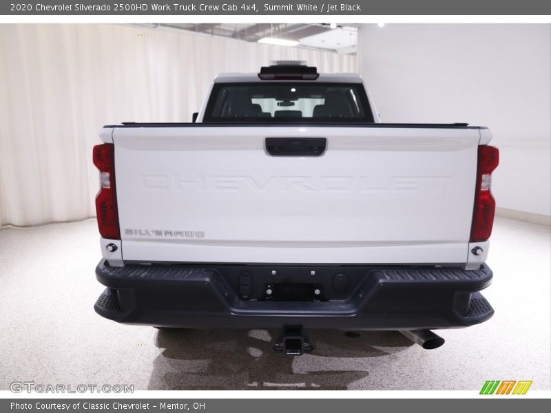 Summit White / Jet Black 2020 Chevrolet Silverado 2500HD Work Truck Crew Cab 4x4