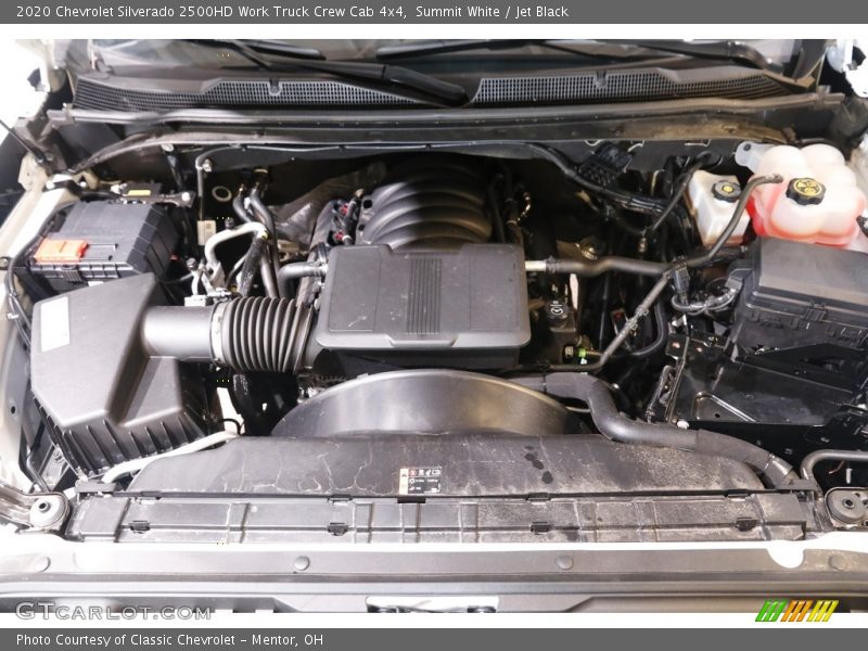 Summit White / Jet Black 2020 Chevrolet Silverado 2500HD Work Truck Crew Cab 4x4