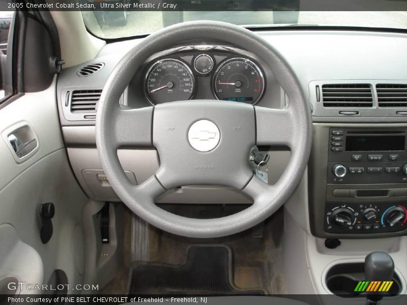 Ultra Silver Metallic / Gray 2005 Chevrolet Cobalt Sedan