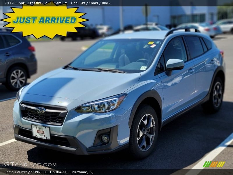 Cool Gray Khaki / Black 2019 Subaru Crosstrek 2.0i Premium