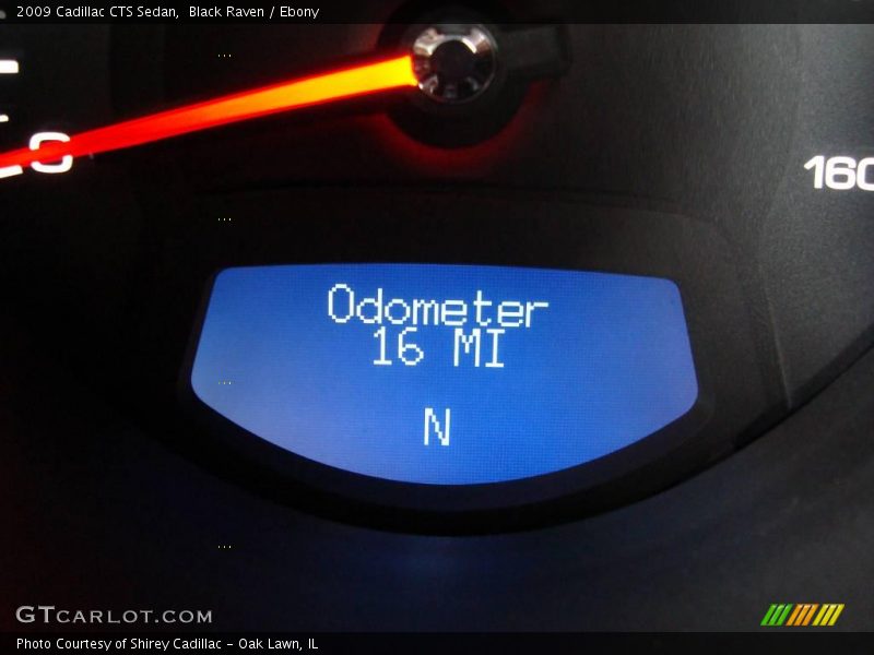Black Raven / Ebony 2009 Cadillac CTS Sedan