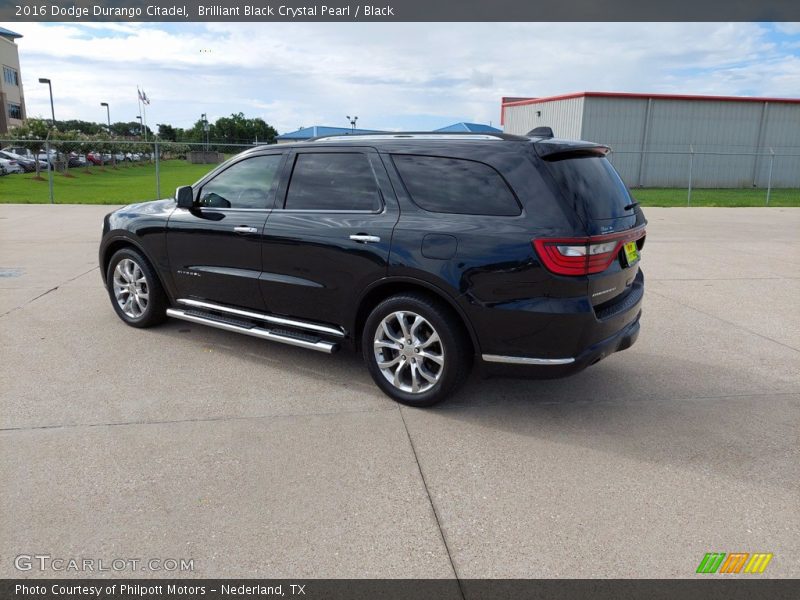 Brilliant Black Crystal Pearl / Black 2016 Dodge Durango Citadel