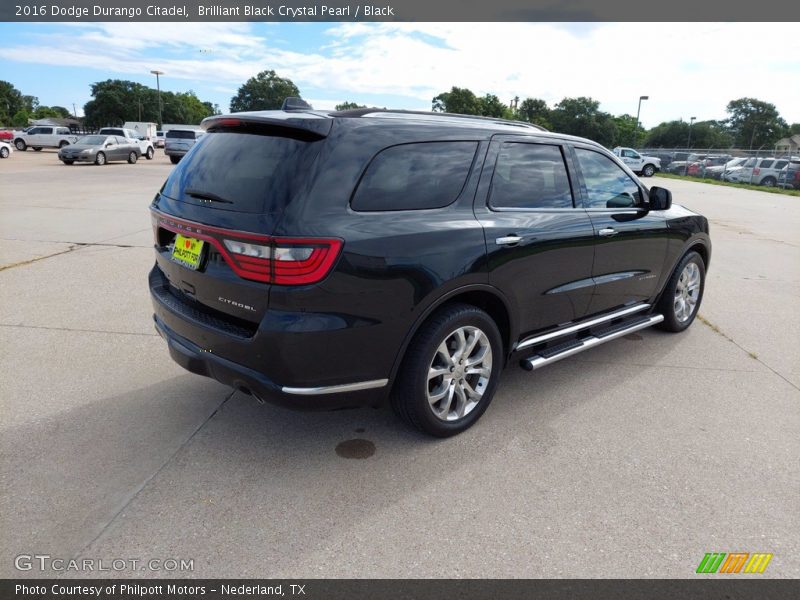 Brilliant Black Crystal Pearl / Black 2016 Dodge Durango Citadel