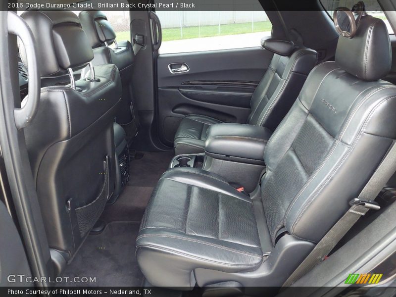 Rear Seat of 2016 Durango Citadel