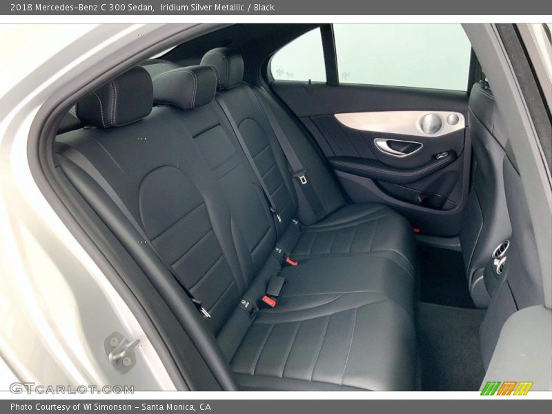 Iridium Silver Metallic / Black 2018 Mercedes-Benz C 300 Sedan