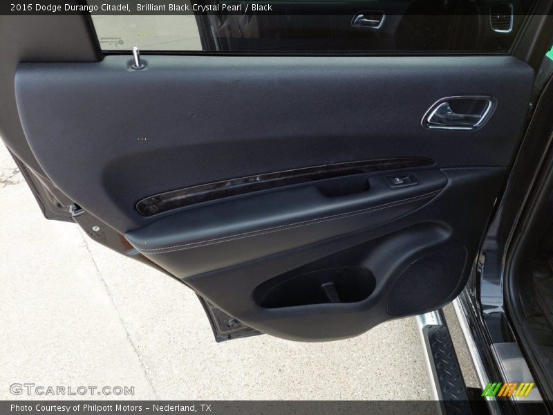 Brilliant Black Crystal Pearl / Black 2016 Dodge Durango Citadel
