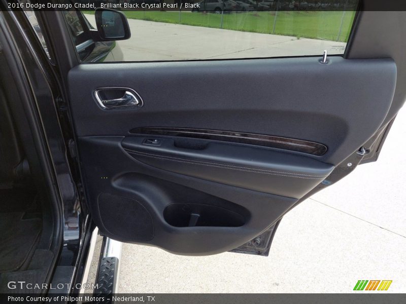 Brilliant Black Crystal Pearl / Black 2016 Dodge Durango Citadel