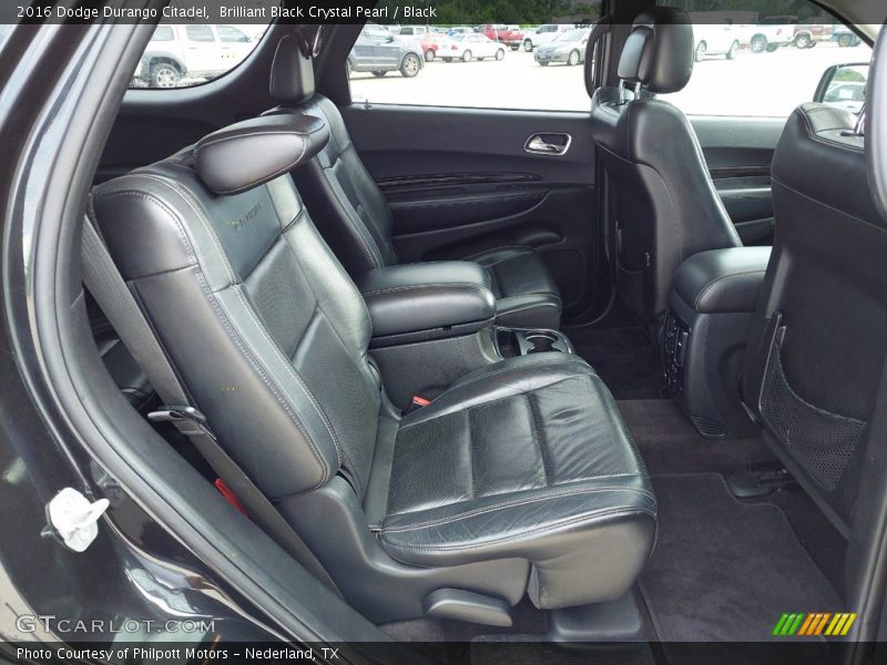 Rear Seat of 2016 Durango Citadel