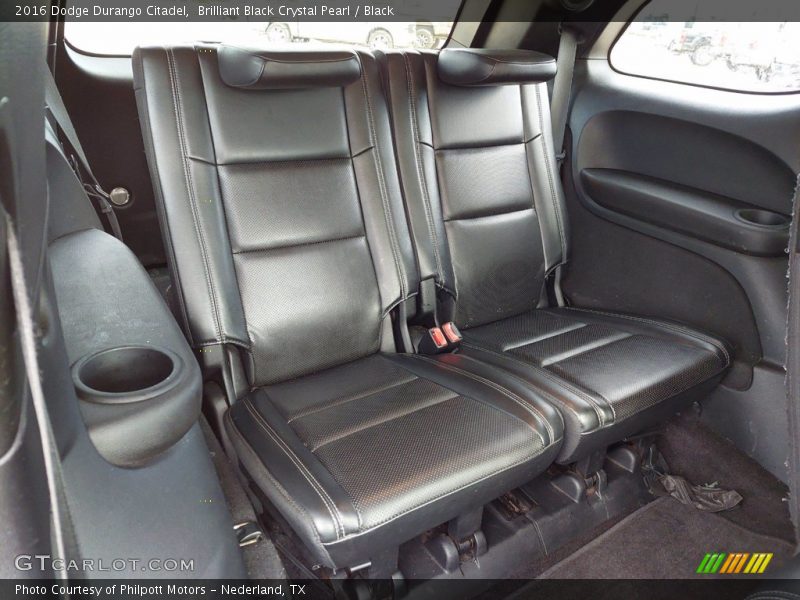 Rear Seat of 2016 Durango Citadel