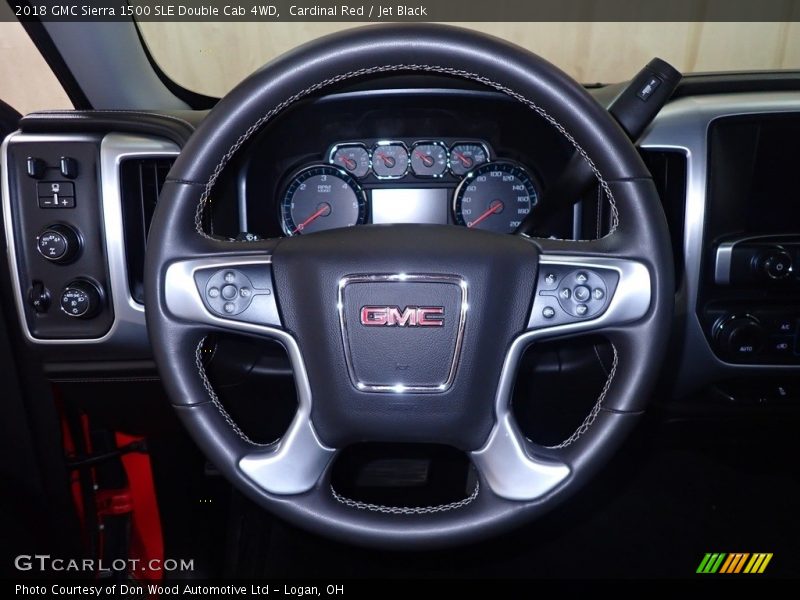  2018 Sierra 1500 SLE Double Cab 4WD Steering Wheel