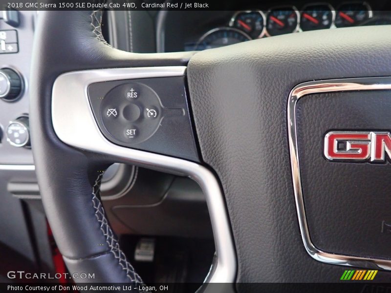  2018 Sierra 1500 SLE Double Cab 4WD Steering Wheel