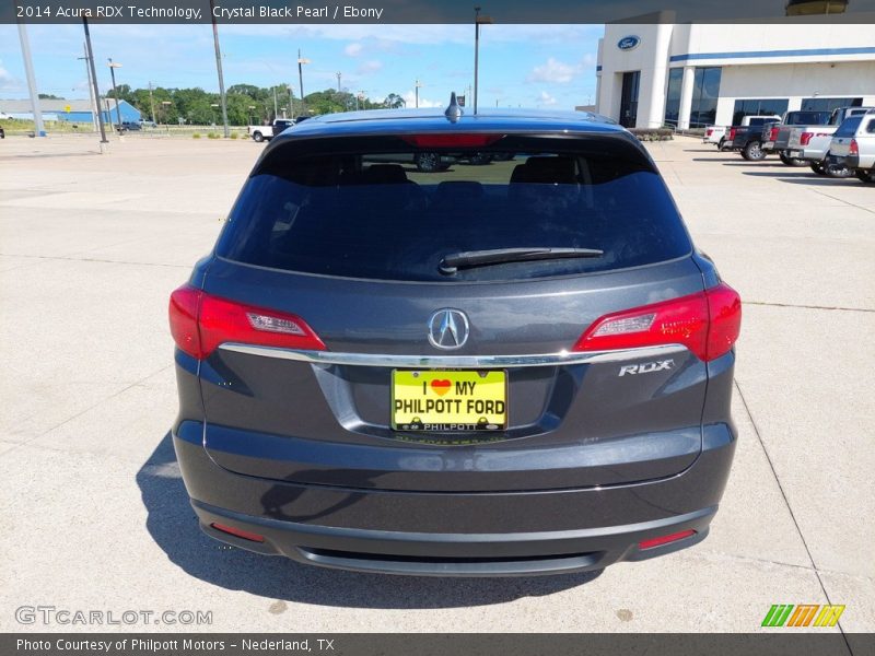 Crystal Black Pearl / Ebony 2014 Acura RDX Technology