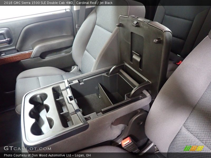 Cardinal Red / Jet Black 2018 GMC Sierra 1500 SLE Double Cab 4WD