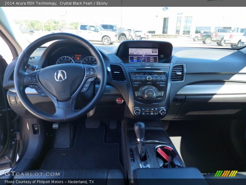 Crystal Black Pearl / Ebony 2014 Acura RDX Technology