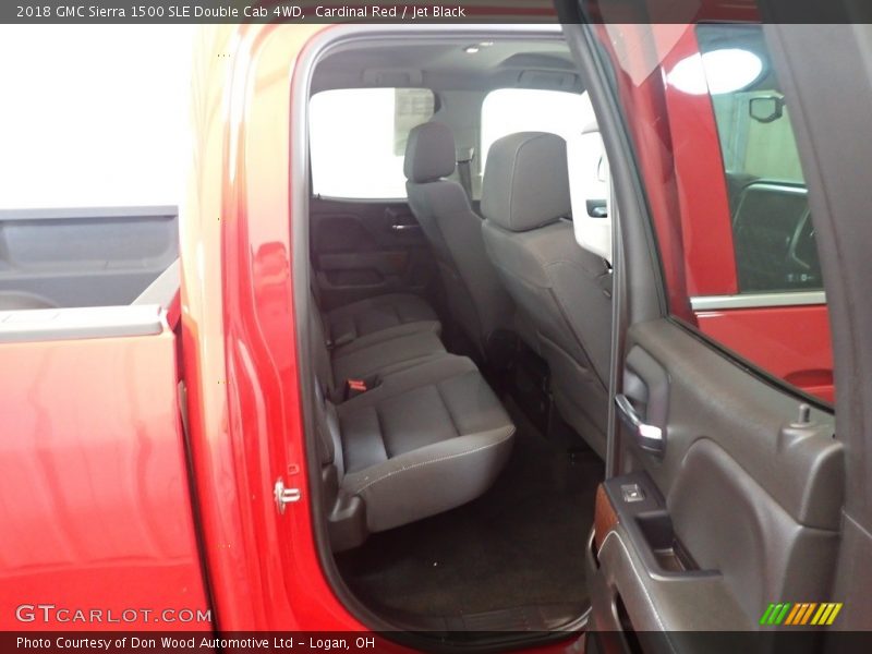 Cardinal Red / Jet Black 2018 GMC Sierra 1500 SLE Double Cab 4WD