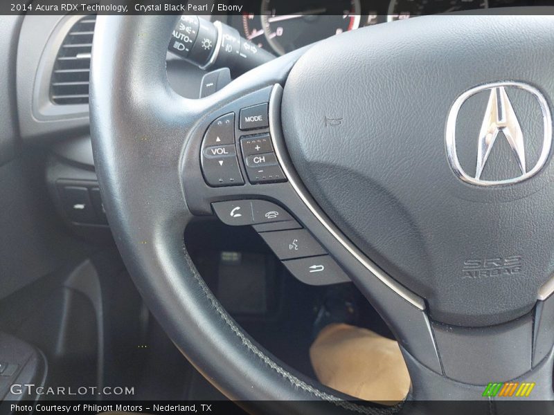 Crystal Black Pearl / Ebony 2014 Acura RDX Technology