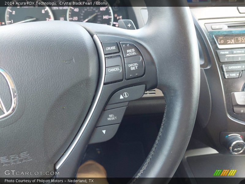 Crystal Black Pearl / Ebony 2014 Acura RDX Technology