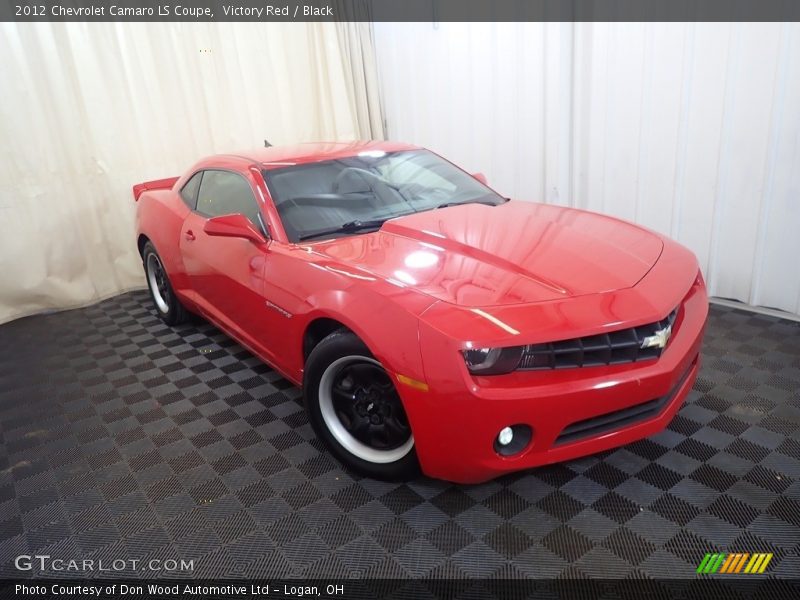 Victory Red / Black 2012 Chevrolet Camaro LS Coupe