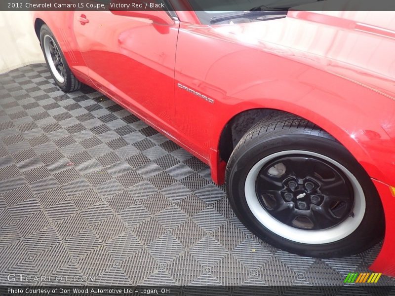 Victory Red / Black 2012 Chevrolet Camaro LS Coupe