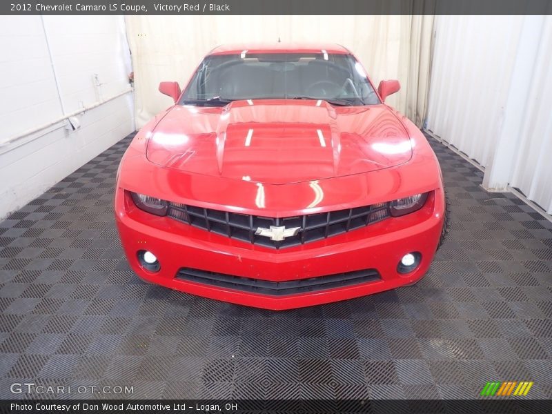 Victory Red / Black 2012 Chevrolet Camaro LS Coupe
