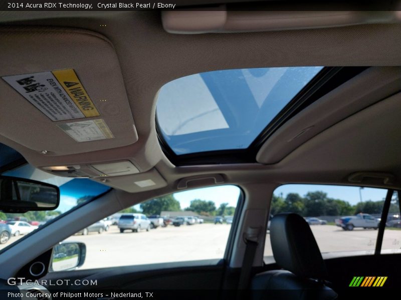Crystal Black Pearl / Ebony 2014 Acura RDX Technology