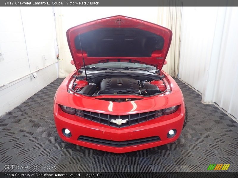 Victory Red / Black 2012 Chevrolet Camaro LS Coupe