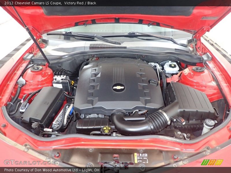 Victory Red / Black 2012 Chevrolet Camaro LS Coupe