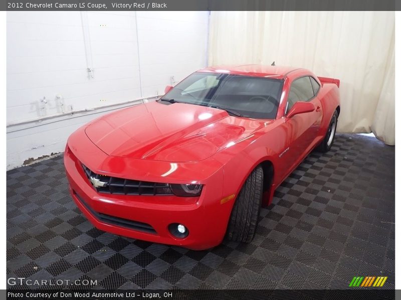 Victory Red / Black 2012 Chevrolet Camaro LS Coupe