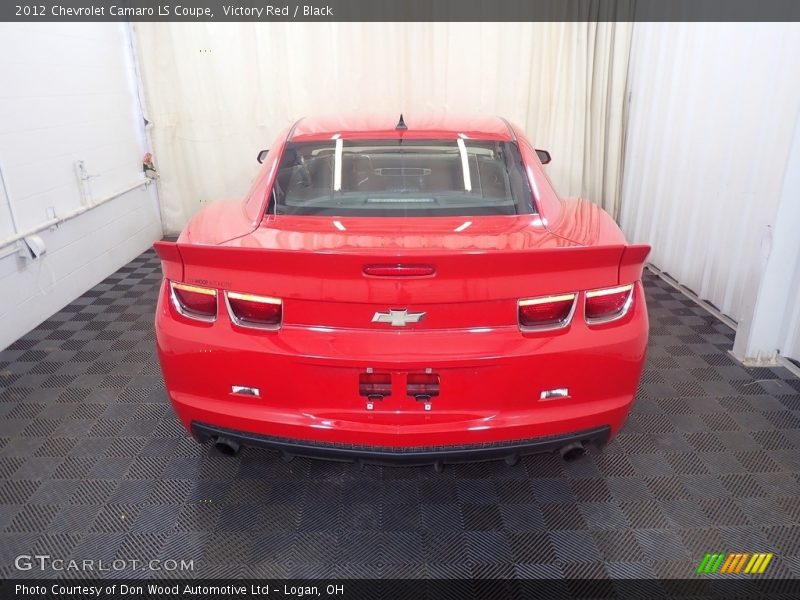 Victory Red / Black 2012 Chevrolet Camaro LS Coupe
