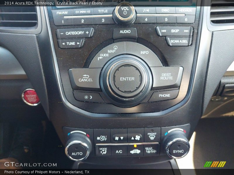 Crystal Black Pearl / Ebony 2014 Acura RDX Technology