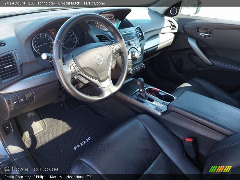 Crystal Black Pearl / Ebony 2014 Acura RDX Technology