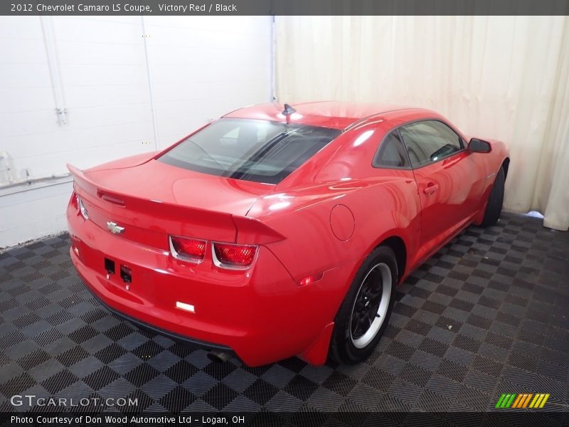 Victory Red / Black 2012 Chevrolet Camaro LS Coupe