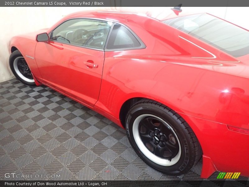 Victory Red / Black 2012 Chevrolet Camaro LS Coupe