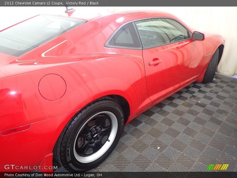 Victory Red / Black 2012 Chevrolet Camaro LS Coupe
