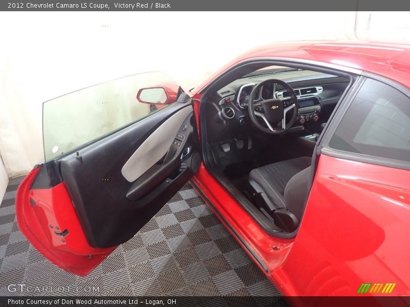 Victory Red / Black 2012 Chevrolet Camaro LS Coupe