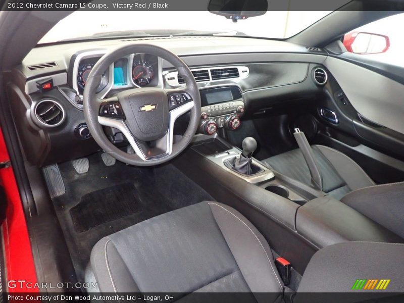 Victory Red / Black 2012 Chevrolet Camaro LS Coupe