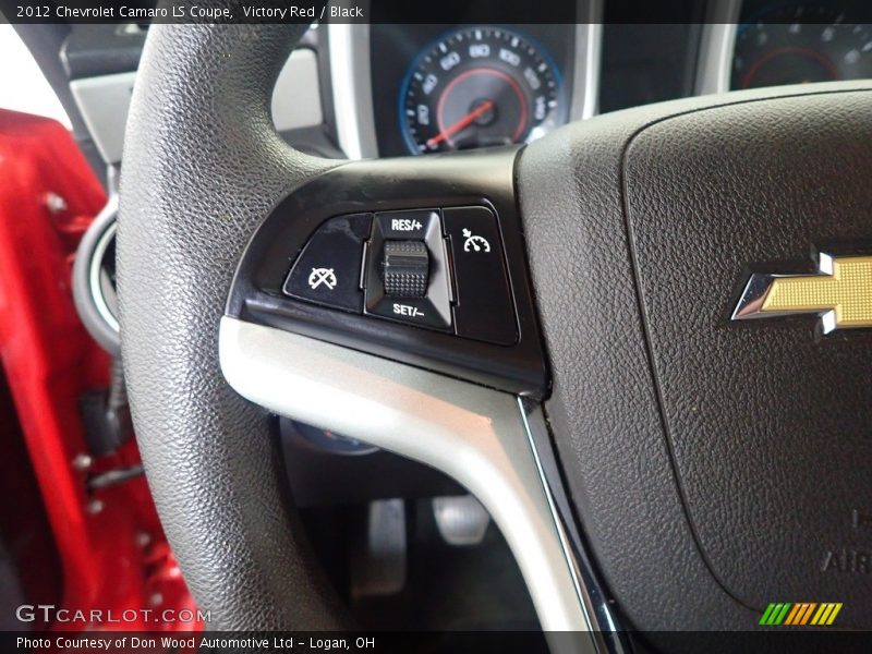 Victory Red / Black 2012 Chevrolet Camaro LS Coupe