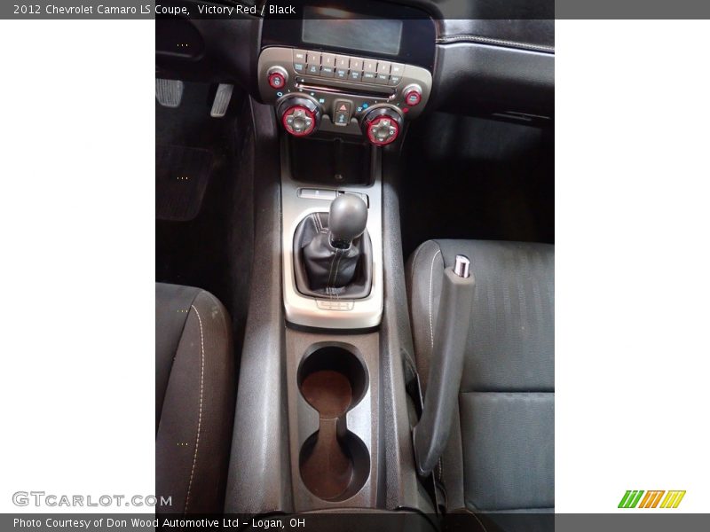 Victory Red / Black 2012 Chevrolet Camaro LS Coupe