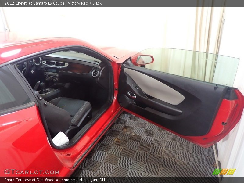 Victory Red / Black 2012 Chevrolet Camaro LS Coupe