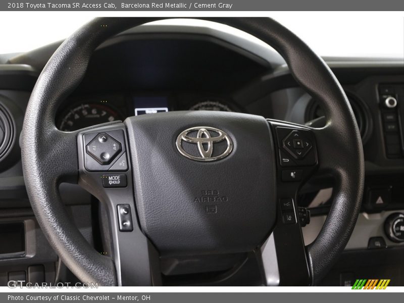  2018 Tacoma SR Access Cab Steering Wheel