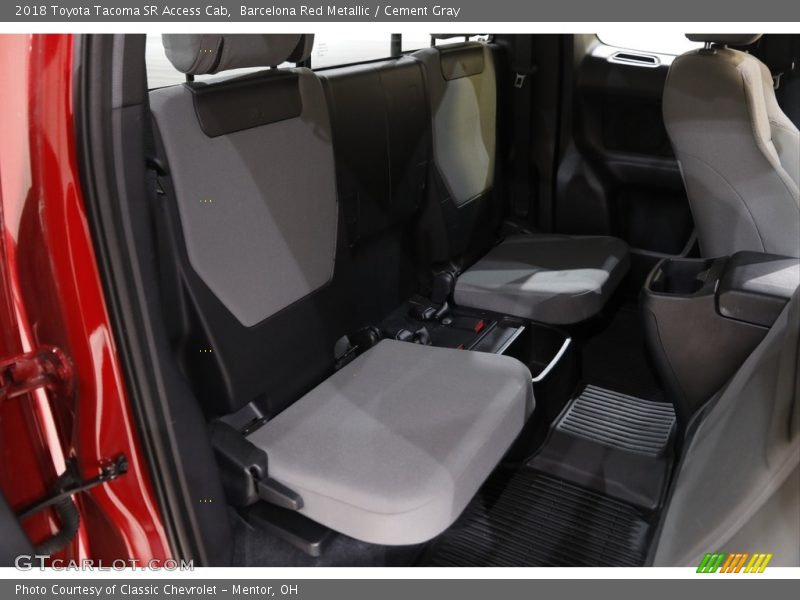 Barcelona Red Metallic / Cement Gray 2018 Toyota Tacoma SR Access Cab