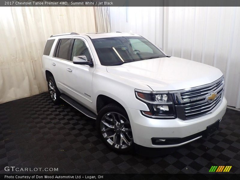 Summit White / Jet Black 2017 Chevrolet Tahoe Premier 4WD