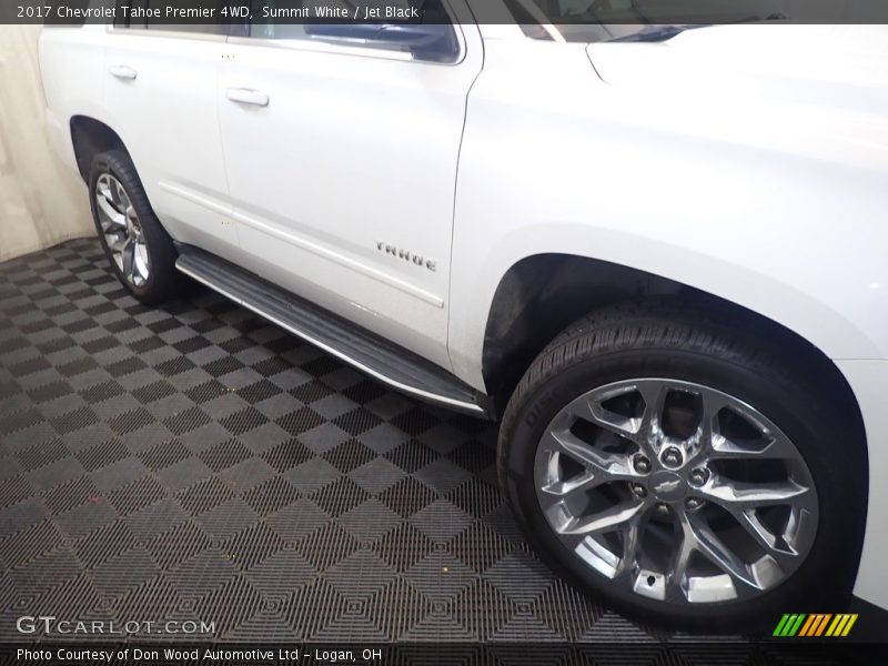 Summit White / Jet Black 2017 Chevrolet Tahoe Premier 4WD