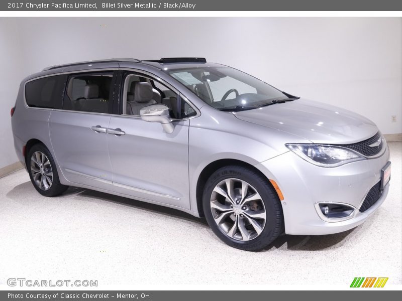 Billet Silver Metallic / Black/Alloy 2017 Chrysler Pacifica Limited