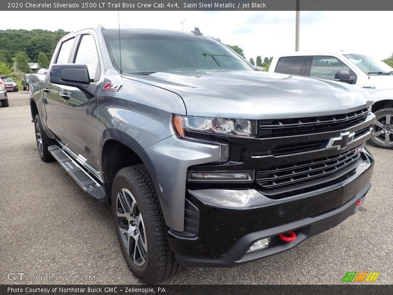 Satin Steel Metallic / Jet Black 2020 Chevrolet Silverado 1500 LT Trail Boss Crew Cab 4x4