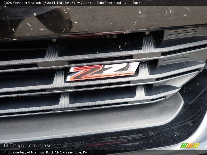 Satin Steel Metallic / Jet Black 2020 Chevrolet Silverado 1500 LT Trail Boss Crew Cab 4x4