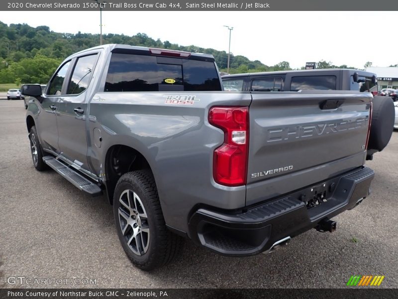 Satin Steel Metallic / Jet Black 2020 Chevrolet Silverado 1500 LT Trail Boss Crew Cab 4x4