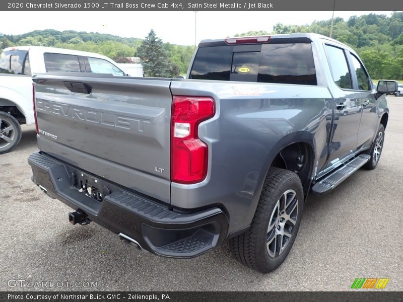 Satin Steel Metallic / Jet Black 2020 Chevrolet Silverado 1500 LT Trail Boss Crew Cab 4x4