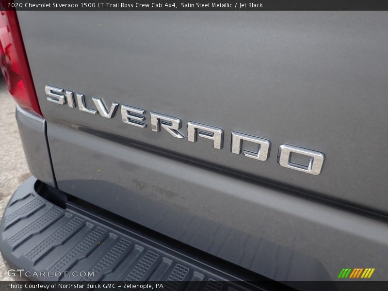 Satin Steel Metallic / Jet Black 2020 Chevrolet Silverado 1500 LT Trail Boss Crew Cab 4x4